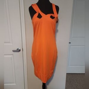 Gretchen Scott Designs Bright Orange Dress